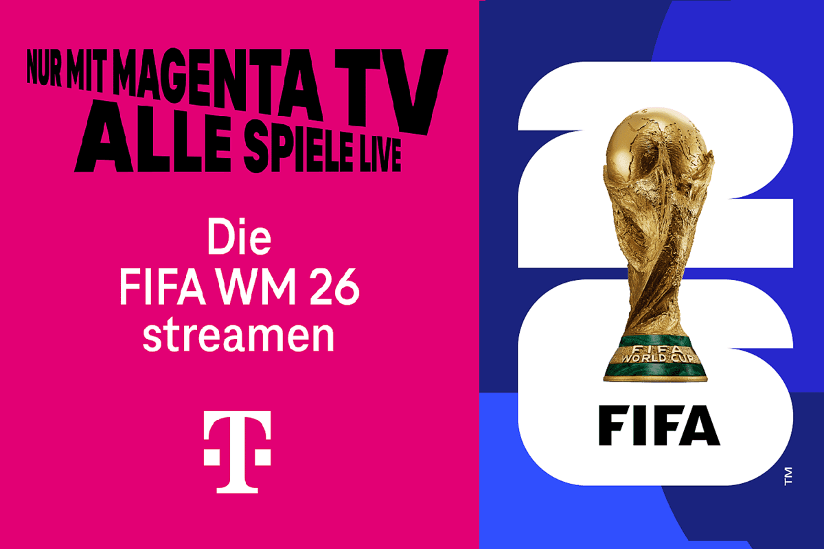 Nur mit MagentaTV alle Spiele live — die FIFA WM 26 streamen